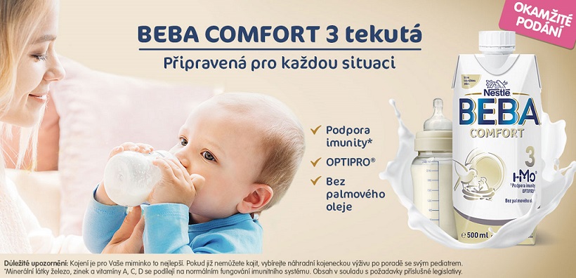 Obrázek BEBA COMFORT 3 Liquid Tekutá mléčná výživa od 12.měsíce 500 ml (7)