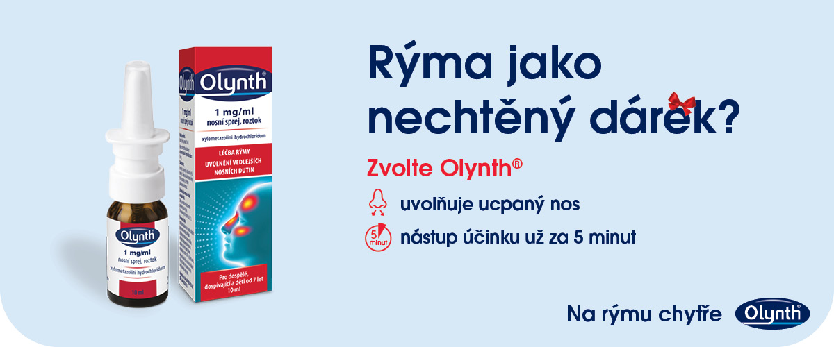 Obrázek OLYNTH® 1 mg/ml nosní sprej, roztok pro dospělé a děti od 7 let 10 ml