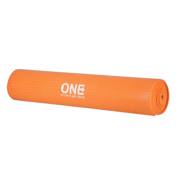Obrázek ONE Fitness YM02 Podložka pro jógu oranžová (2)