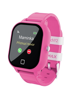 Obrázek LAMAX WatchY2 Pink náhradní pásek pro chytré hodinky