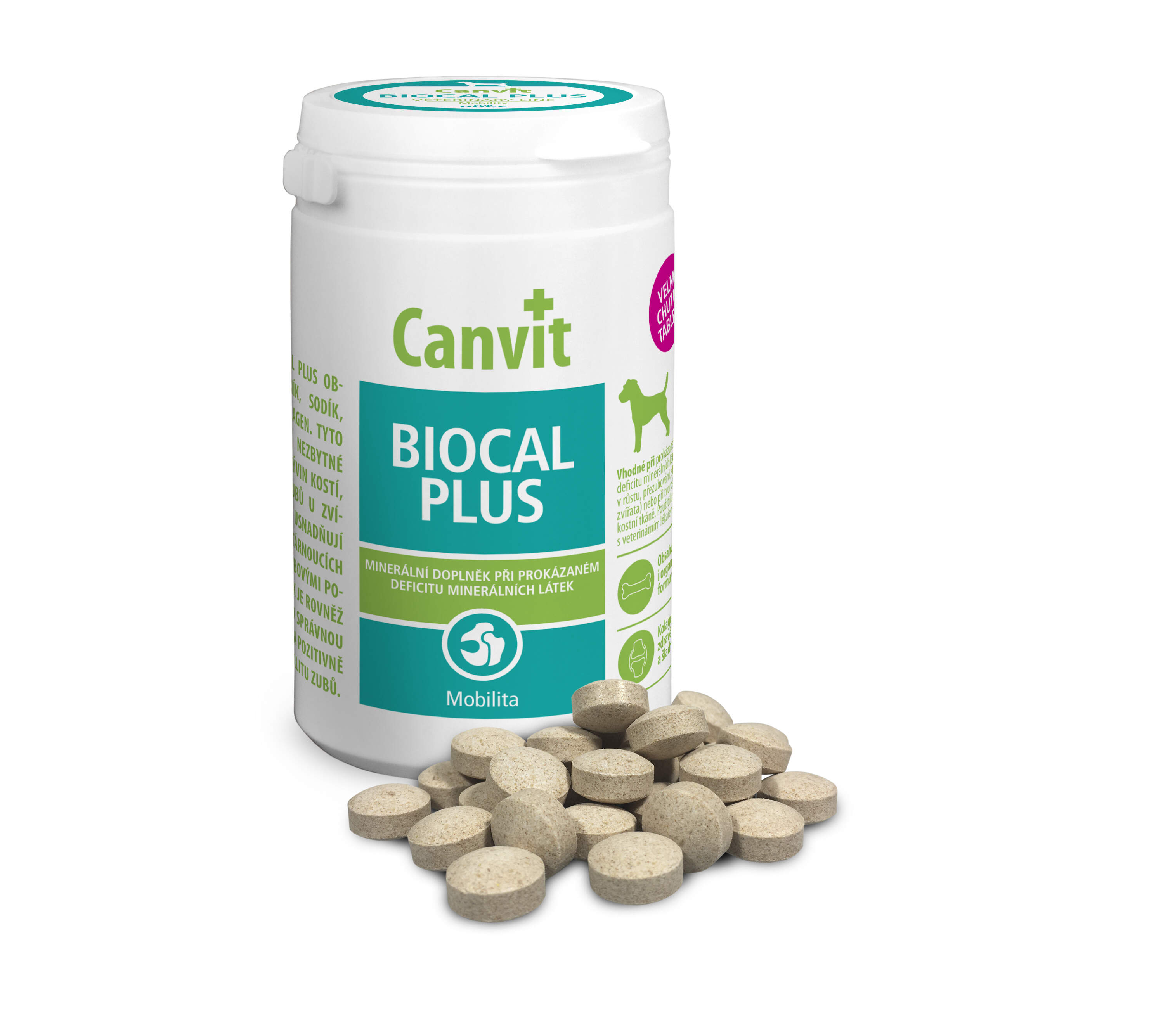 Obrázek CANVIT Biocal Plus pro psy 500 g