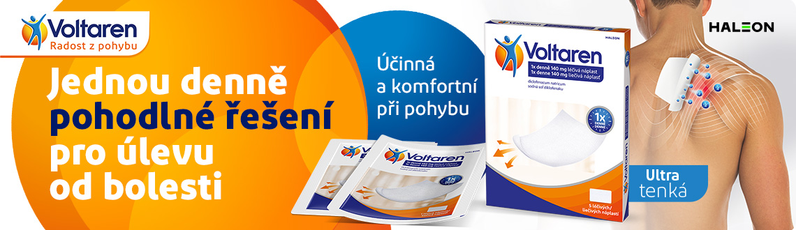 Obrázek VOLTAREN Náplast 140mg sáčky 5 kusů