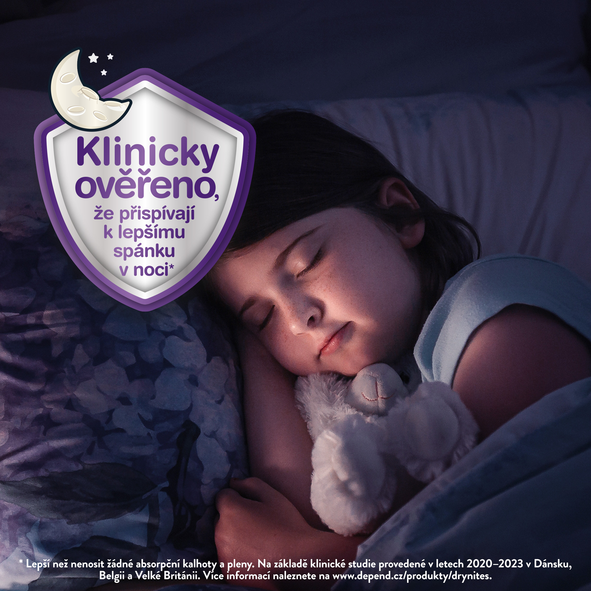 Dry nites - Klinicky ověřeno dívky 4-7