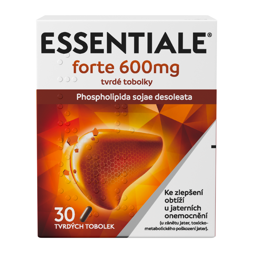 Obrázek ESSENTIALE Forte 600 mg 90 tobolek (18)