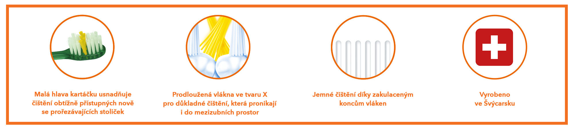 Obrázek ELMEX Junior Zubní kartáček měkký pro děti ve věku 6-12 let 1ks