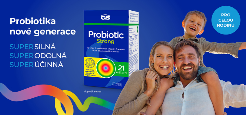 Obrázek GS Probiotic strong 120 kapslí