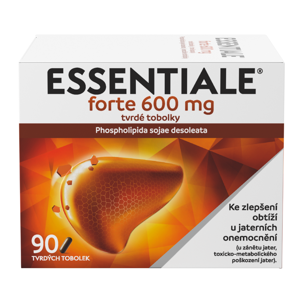 Obrázek ESSENTIALE Forte 600 mg 90 tobolek (17)