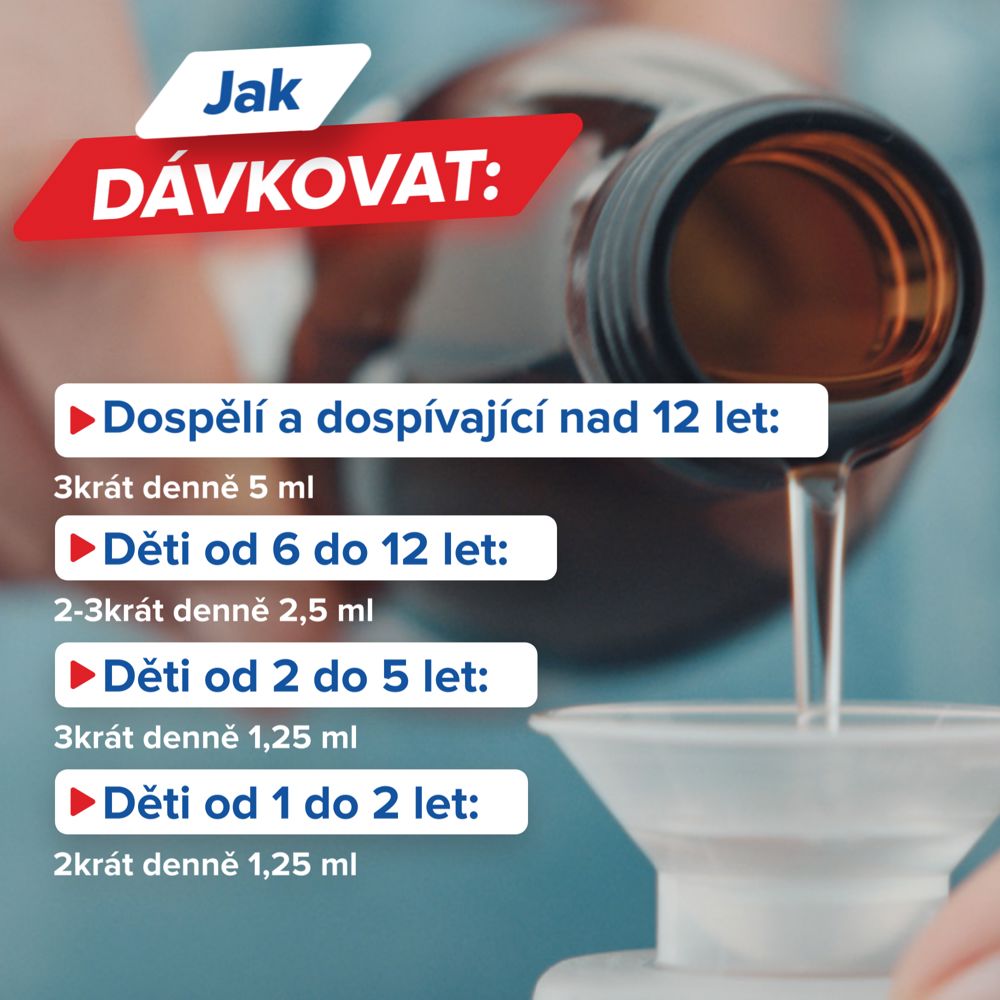 Mucosolvan sirup pro dospělé