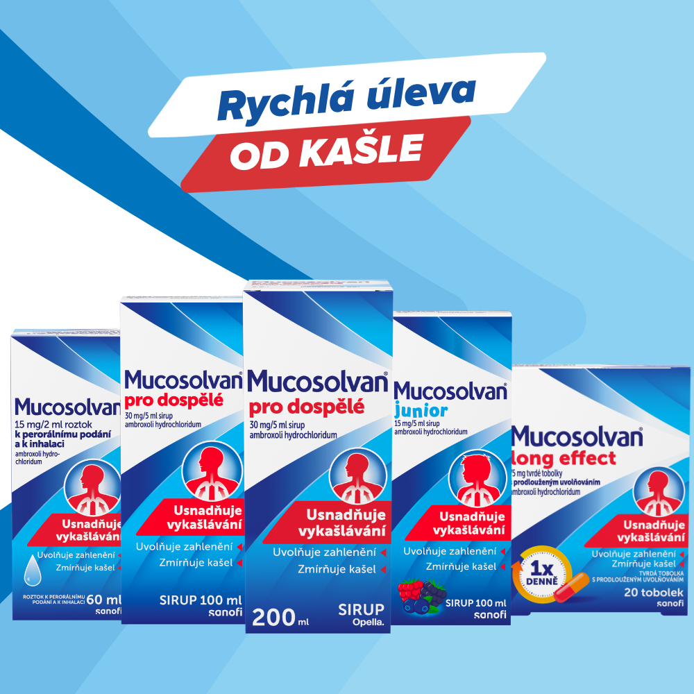 Mucosolvan sirup pro dospělé