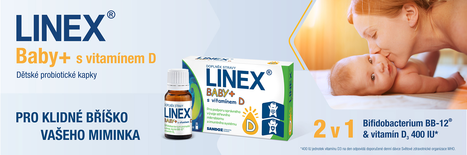 Obrázek LINEX Baby+ s vitamínem D 8 ml (5)