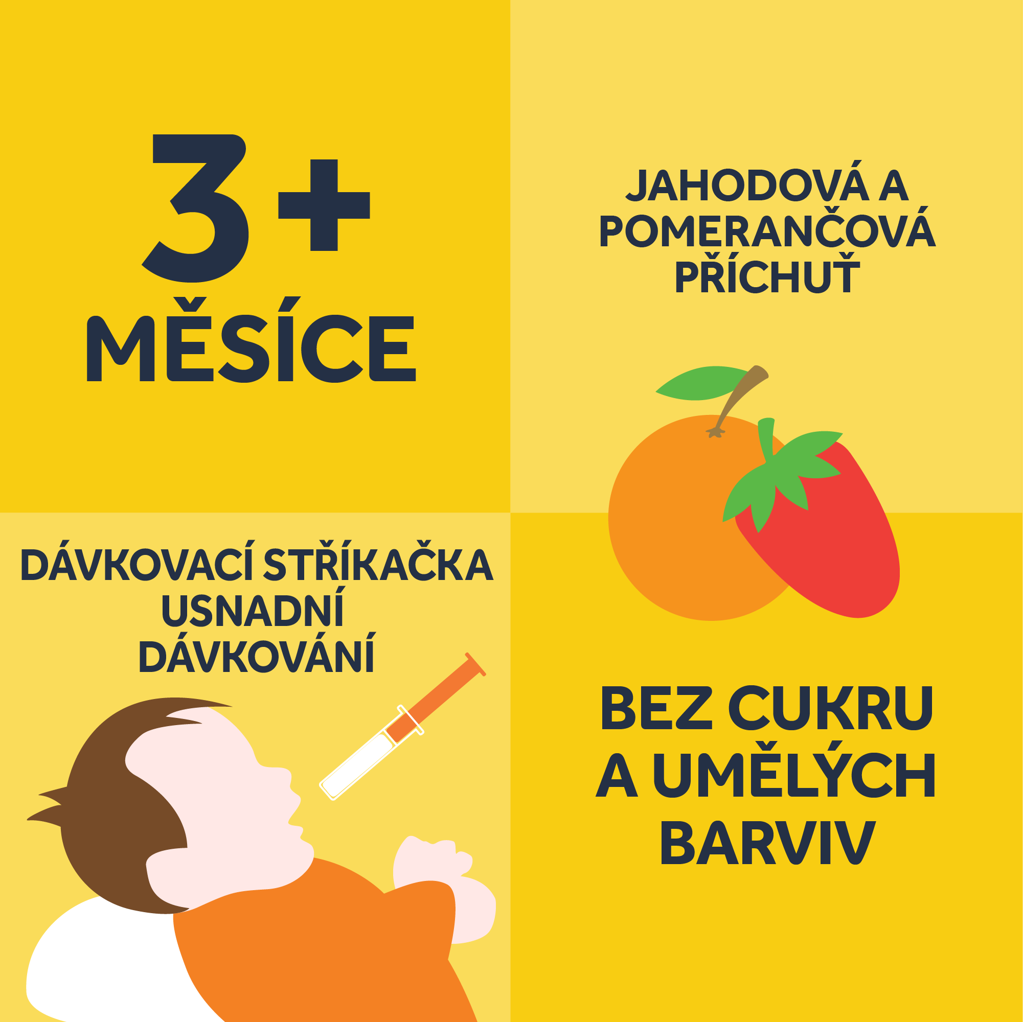 Obrázek NUROFEN Pro děti pomeranč suspenze 20 mg/ml  200 ml (2)
