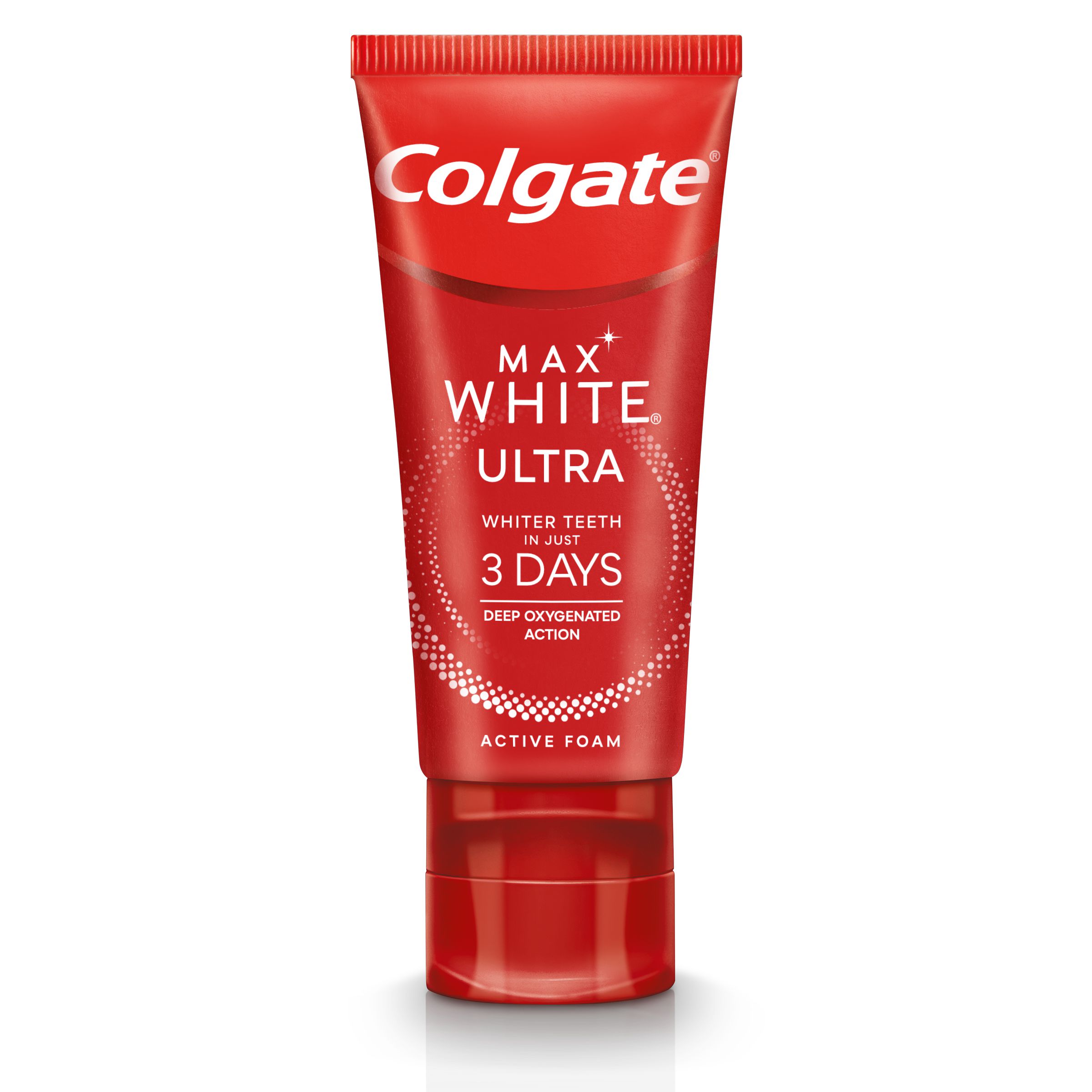 Obrázek COLGATE Zubní pasta Max White Ultra Active Foam 50 ml (3)