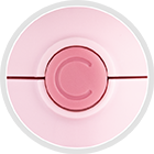 Obrázek CANPOL BABIES Termoláhev se silikonovou slámkou růžová 12m+ 300 ml (5)