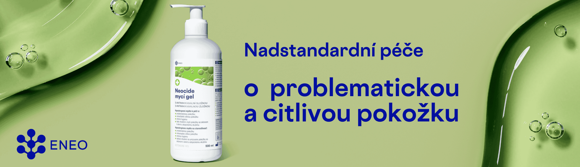 Obrázek ENEO Neocide myci antimikrobiální gel 500 ml (2)