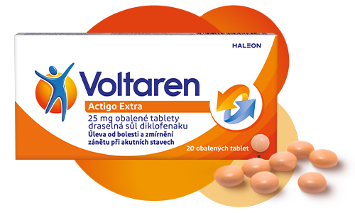 Obrázek VOLTAREN Actigo Extra 20 tablet (2)