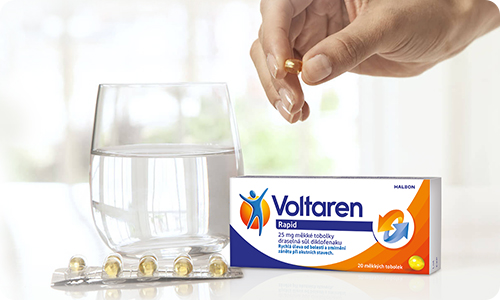 Obrázek VOLTAREN Rapid 25mg 20 měkkých tobolek (6)