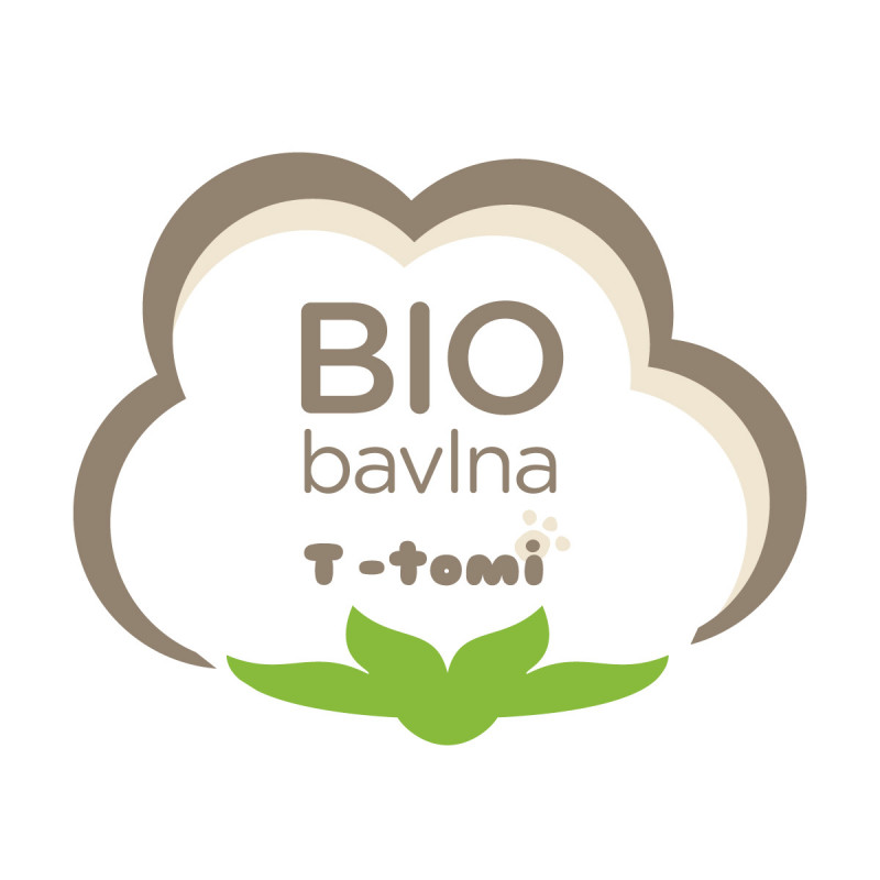 Obrázek T-TOMI Bio mušelínový slintáček petrol leafs 30 x 45 cm 1 ks