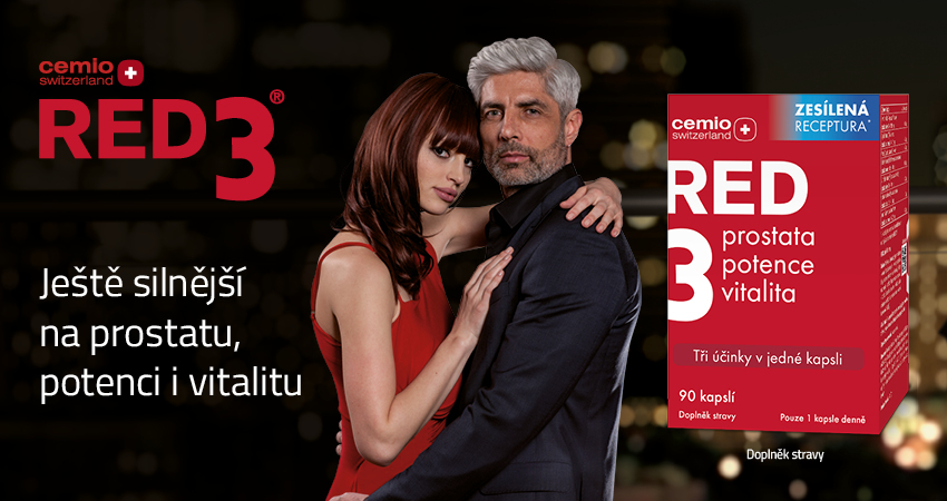 Obrázek CEMIO RED3 90 kapslí