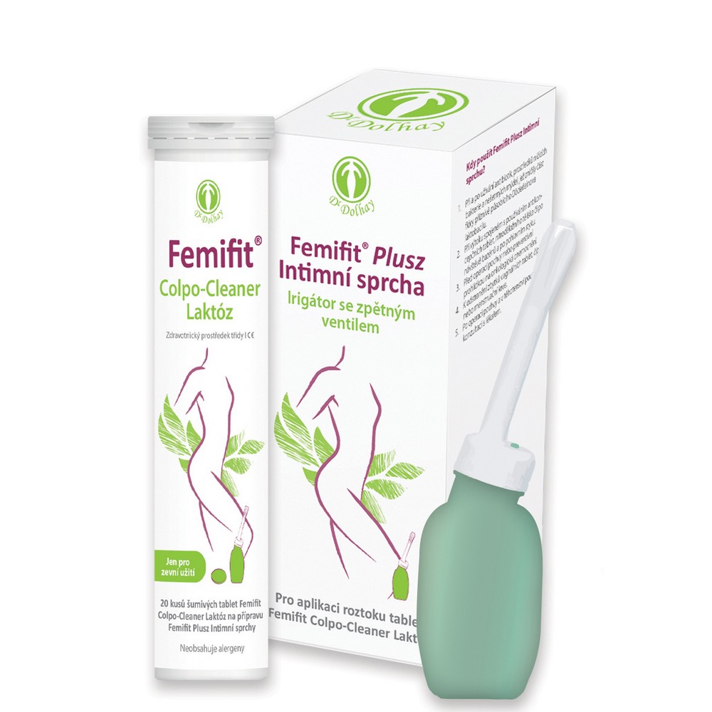 Obrázek FEMIFIT Colpo-Cleaner Laktóz šumivé tablety 20 kusů