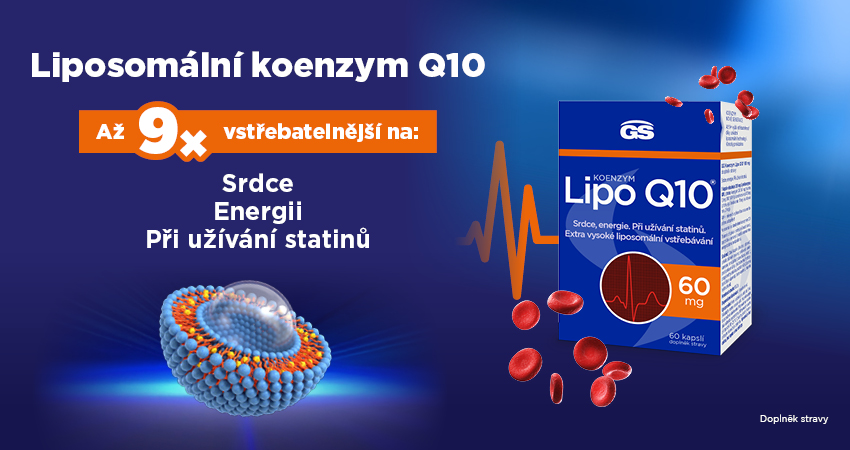Obrázek GS Koenzym Lipo Q10 60mg 60 kapslí