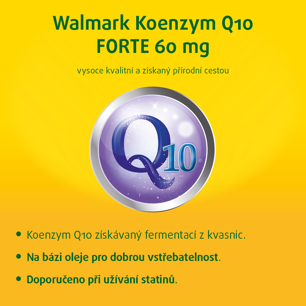 Obrázek WALMARK Koenzym Q10 FORTE 60 mg 60 tobolek