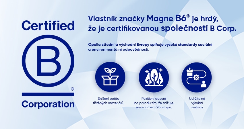 Obrázek MAGNE B6 470mg/5mg 180 tablet (15)