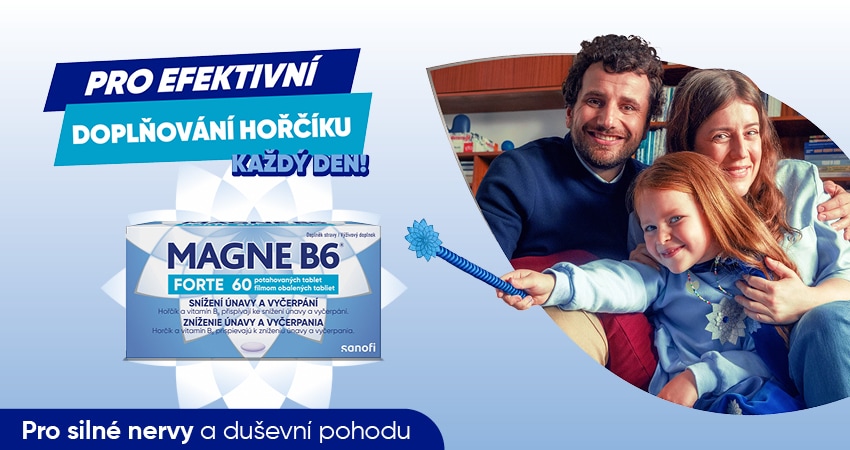 Obrázek MAGNE B6 Forte 60 potahovaných tablet