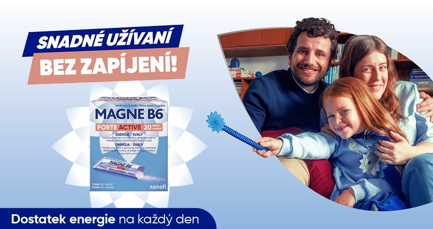 Obrázek MAGNE B6 Forte Active 20 sáčků