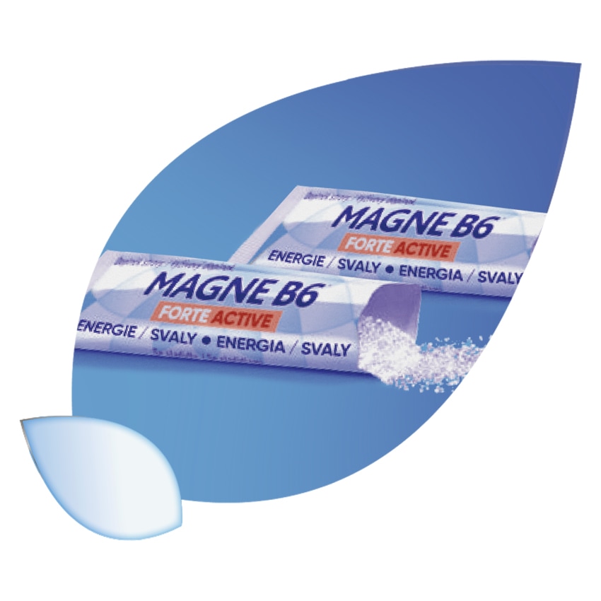 Obrázek MAGNE B6 Forte Active 20 sáčků (18)