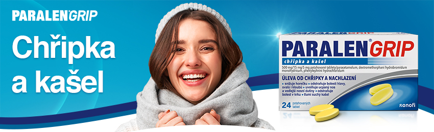 Obrázek PARALEN GRIP Chřipka a kašel 24 tablet