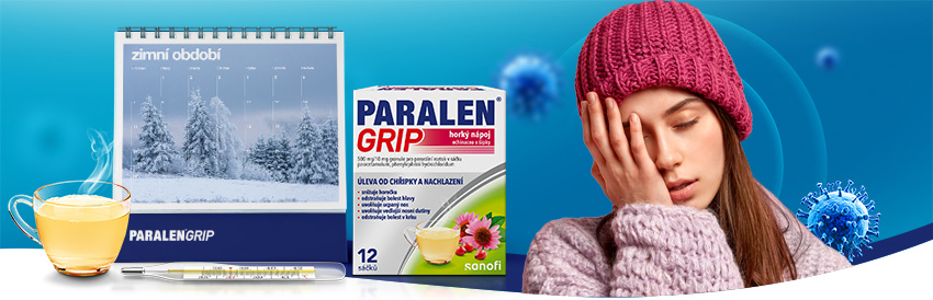 Obrázek PARALEN GRIP Horký nápoj echinacea a šípky 12 sáčků (9)