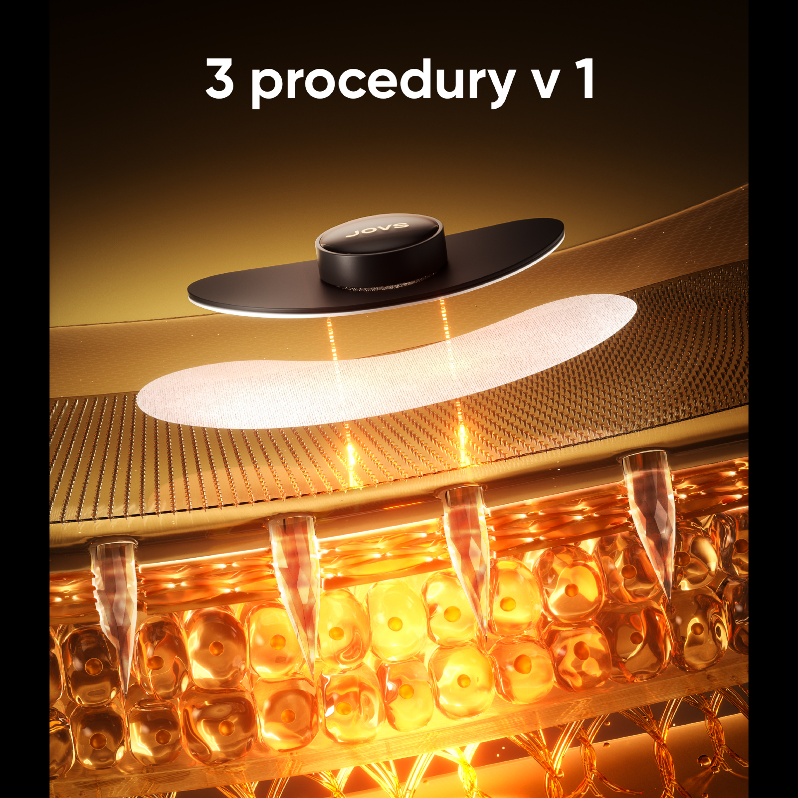 Obr&aacute;zek JOVS RevivaEye kolagenov&eacute; očn&iacute; n&aacute;plasti se světelnou terapi&iacute; (2)