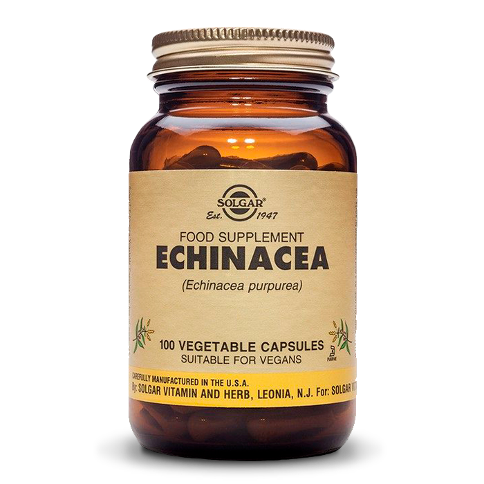Obrázek SOLGAR Echinacea 520 mg 100 tobolek (5)
