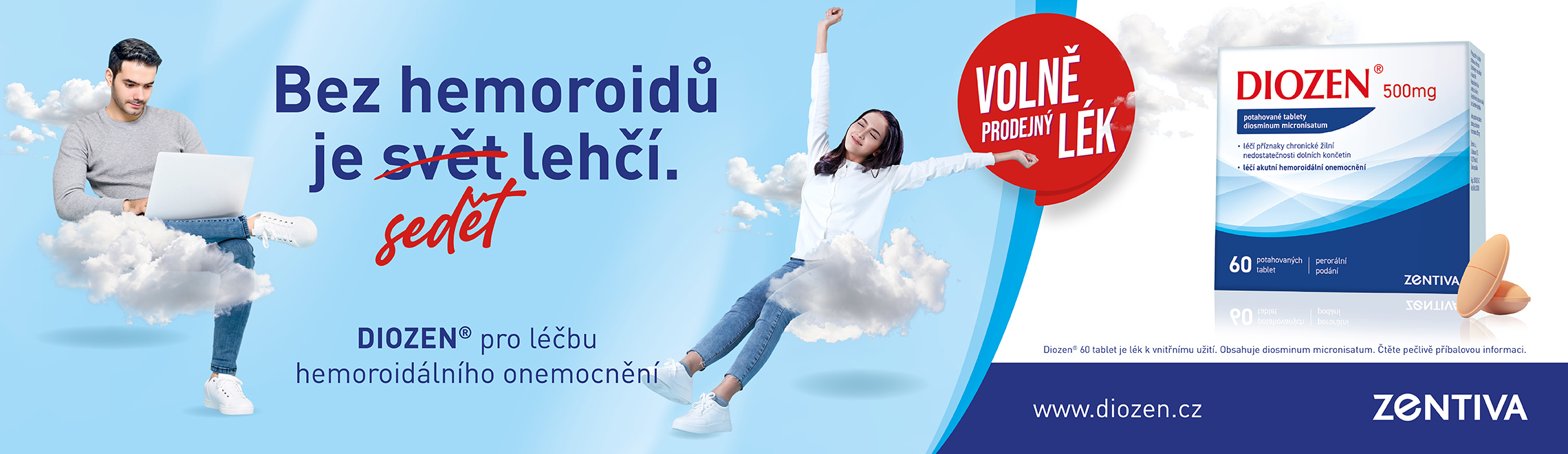 Obrázek DIOZEN 500 mg 60 tablet