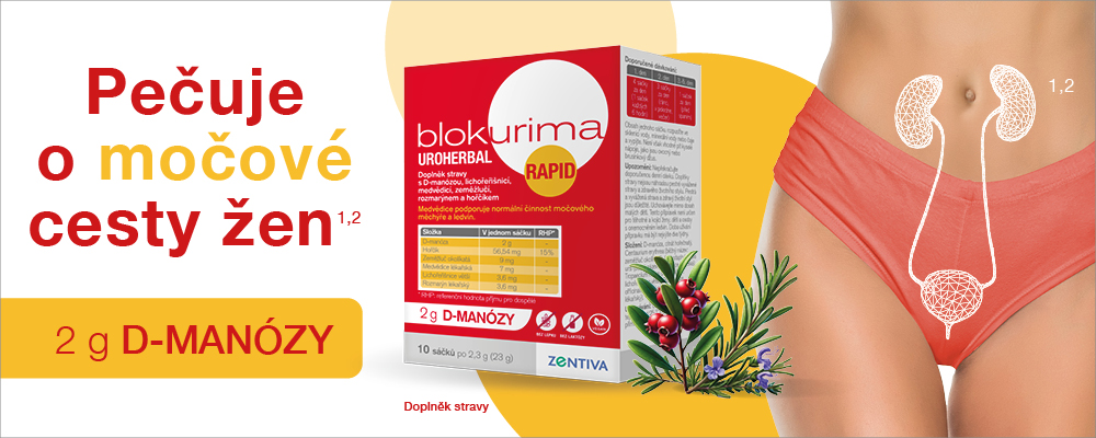Obrázek BLOKURIMA Uroherbal rapid 2 g D-manózy 10 sáčků