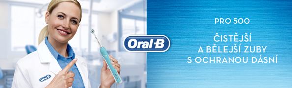 Obrázek ORAL-B PRO 500 Sensi Ultrathin elektrický zubní kartáček