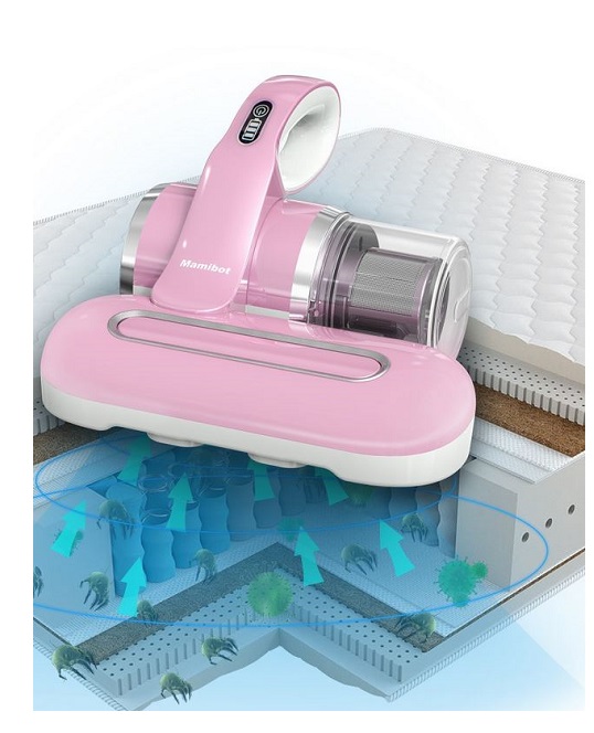 Obrázek MAMIBOT UV Lite 100 Pink ruční vysavač s UV lampou