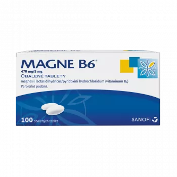 Magne B6 470 mg / 5 mg 100 tablet