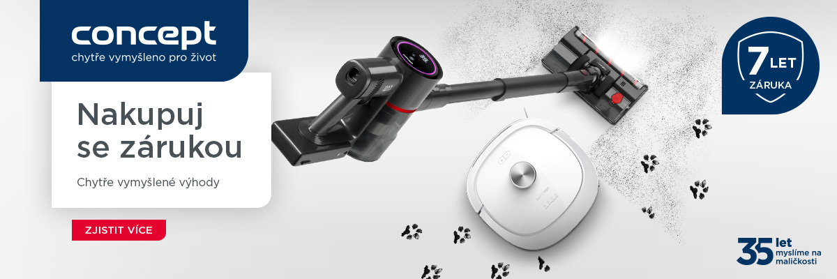 Obr&aacute;zek CONCEPT VP6250 Tyčov&yacute; vysavač 4v1