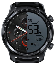 Obrázek TicWatch Pro 3 Ultra GPS Shadow Black chytré hodinky