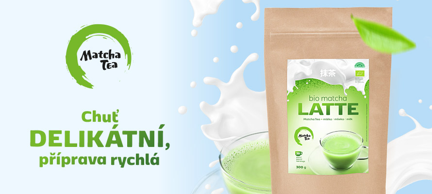 Obrázek MATCHA TEA Latte 300 g BIO