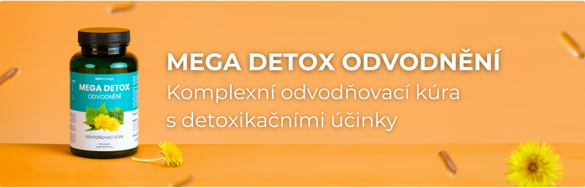 Obrázek MOVIT ENERGY Mega detox odvodnění 60 kapslí