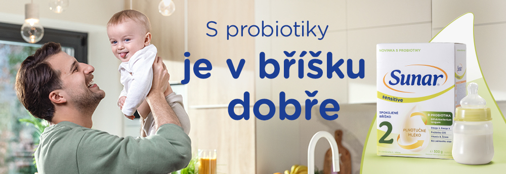 Obrázek SUNAR Sensitive 1 počáteční kojenecké mléko 0-6m 500 g