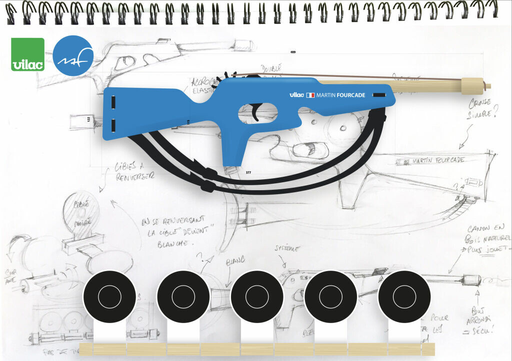 Obr&aacute;zek VILAC Biatlonov&aacute; malor&aacute;žka Martin Fourcade