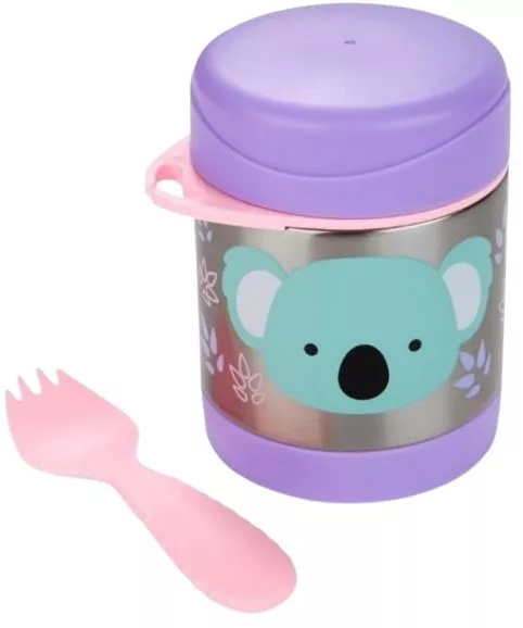 Obrázek SKIP HOP Zoo termoska na jídlo se lžičko/vidličkou 12m+ koala 325 ml