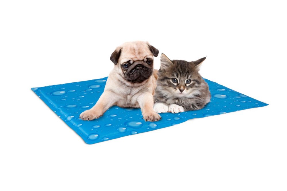 Obr&aacute;zek KARLIE Chlad&iacute;c&iacute; podložka, vzor kapky velikost S 50 x 40 cm 1 ks