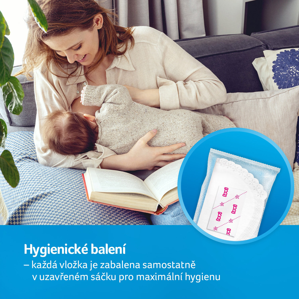 Obr&aacute;zek LOVI Vložky do podprsenky Discreet Elegance čern&eacute; 40 kusů (4)