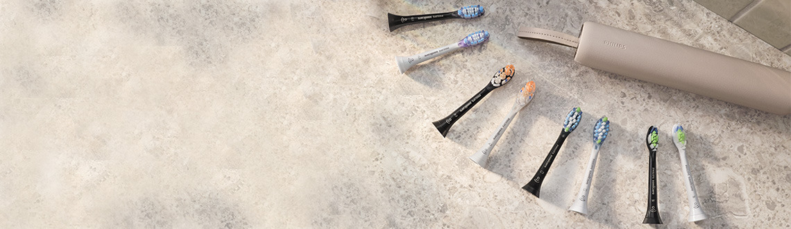 Obr&aacute;zek PHILIPS SONICARE Premium All-in-One HX9092/10 n&aacute;hradn&iacute; hlavice 2 kusy