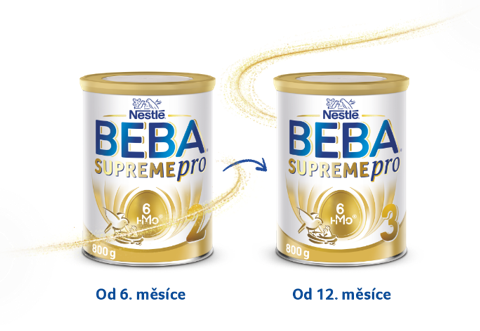 Obrázek BEBA SUPREMEpro 2 kojenecké mléko od ukončeného 6. měsíce 6HMO 800 g (18)