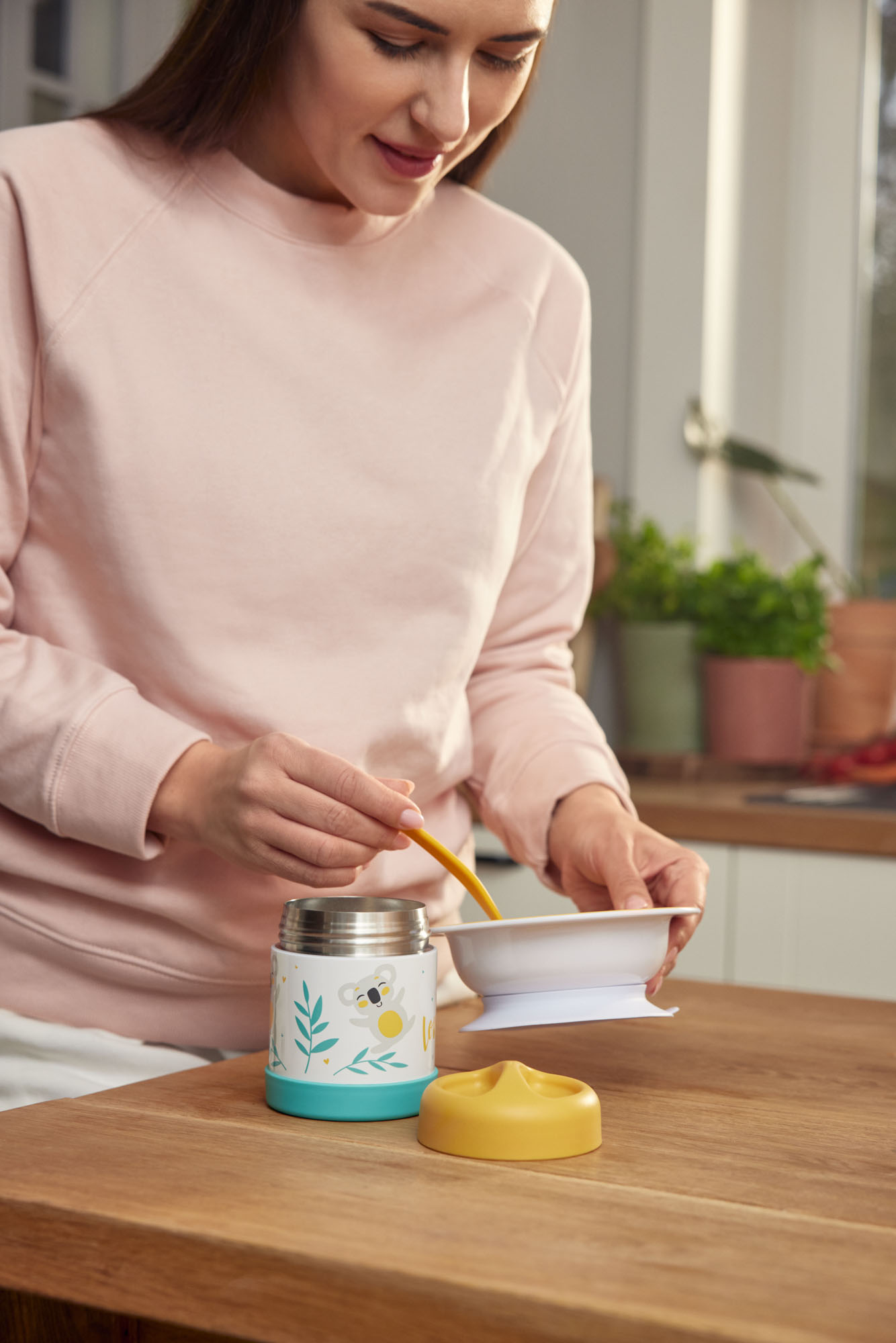 Obr&aacute;zek CANPOL BABIES Termoska na j&iacute;dlo exotic animals 300 ml (8)